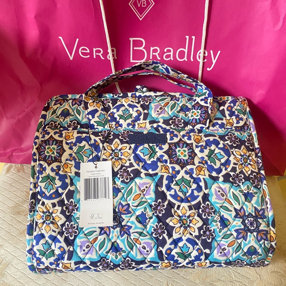 Vera Bradley Multicolor Floral Cosmetic Bag